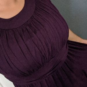 Purple summer  dress